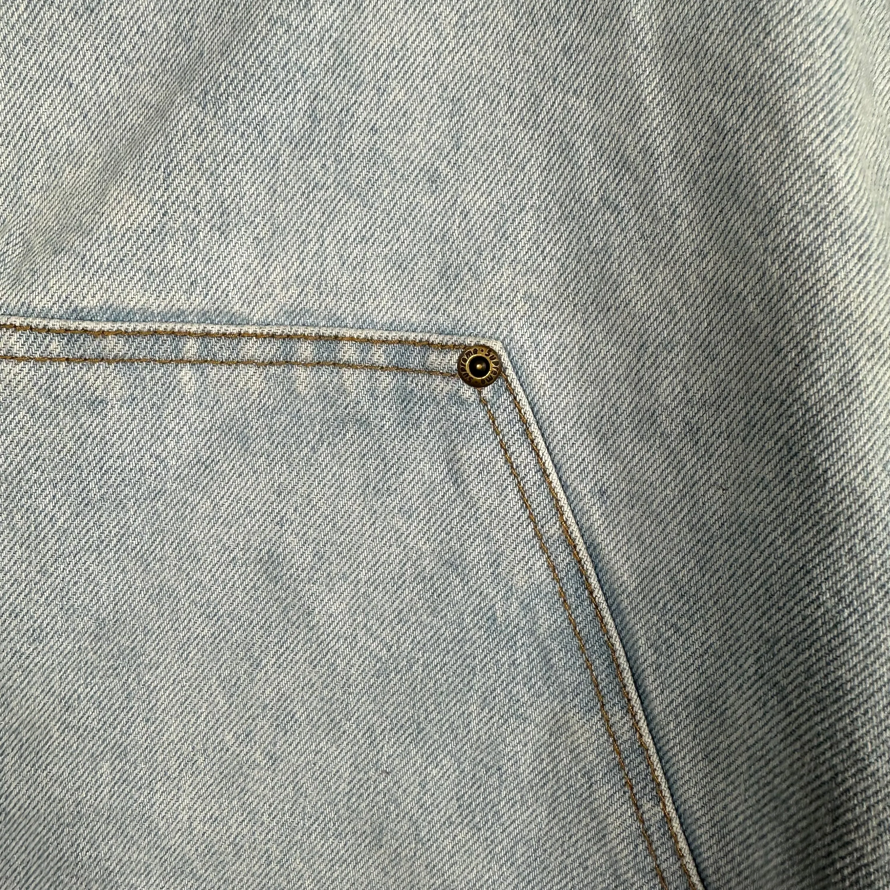 Supreme Denim Carpenter Cutoff Shorts