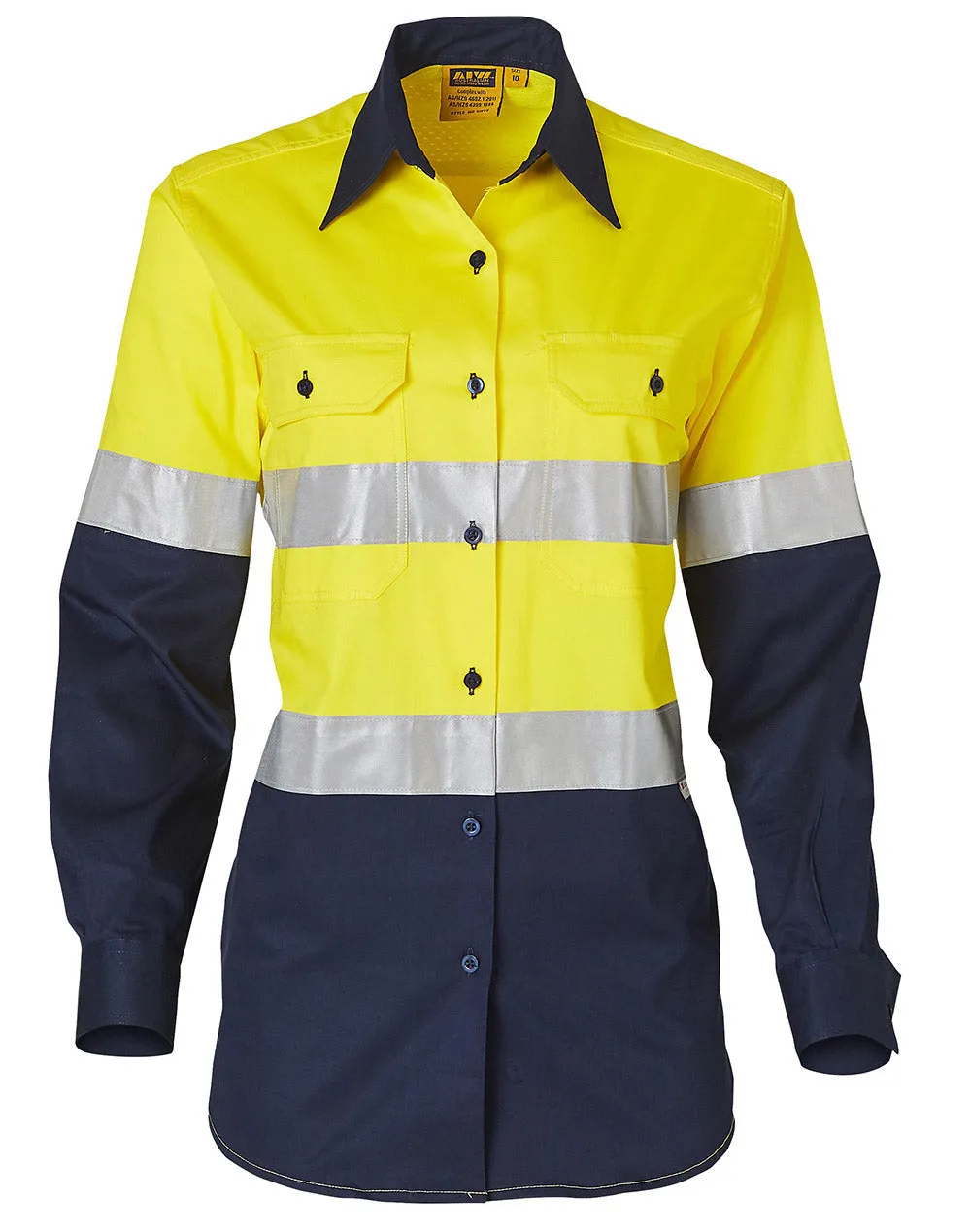 SW65 Women's Long Sleeve Safety Shirt