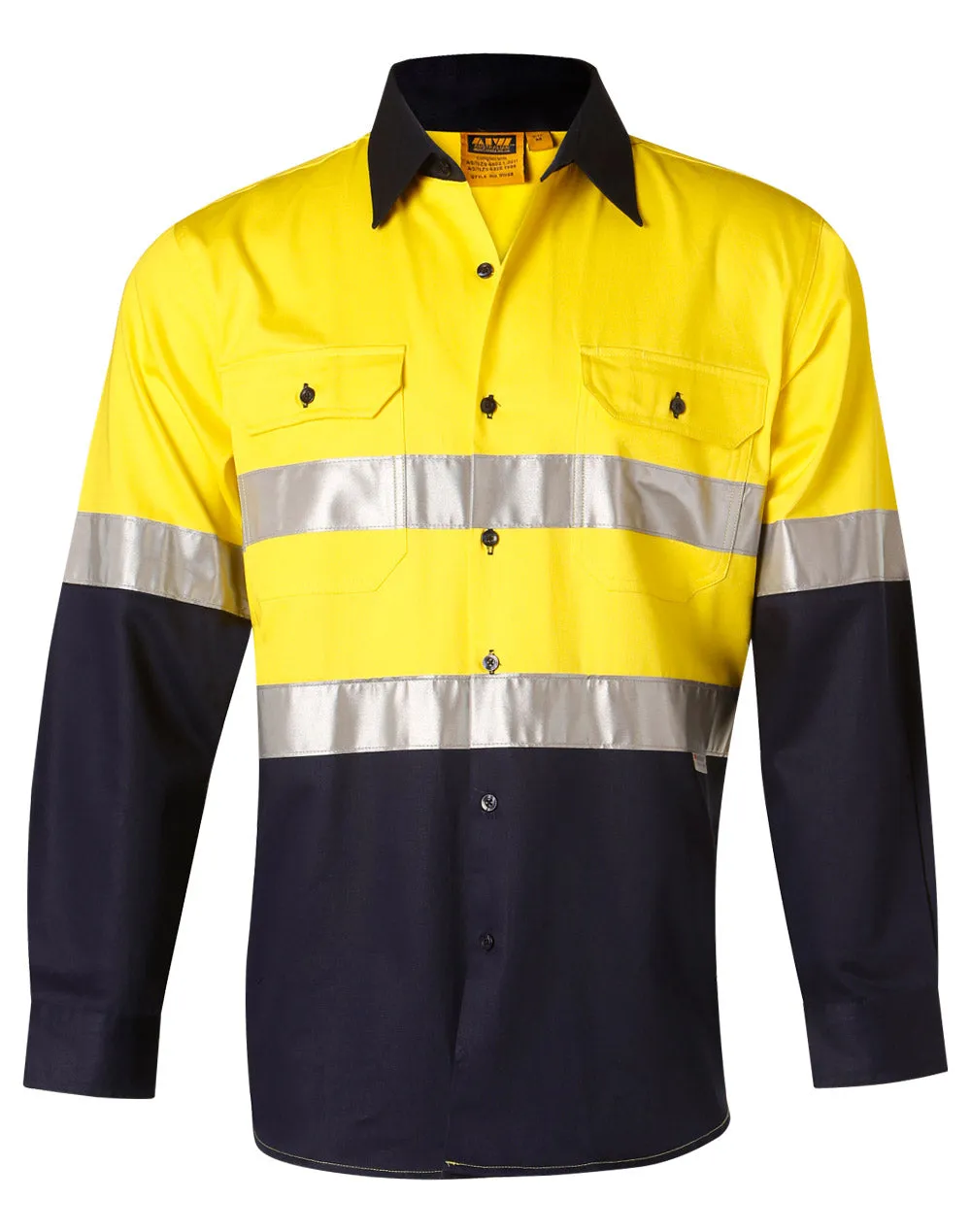 SW68 Long Sleeve Safety Shirt