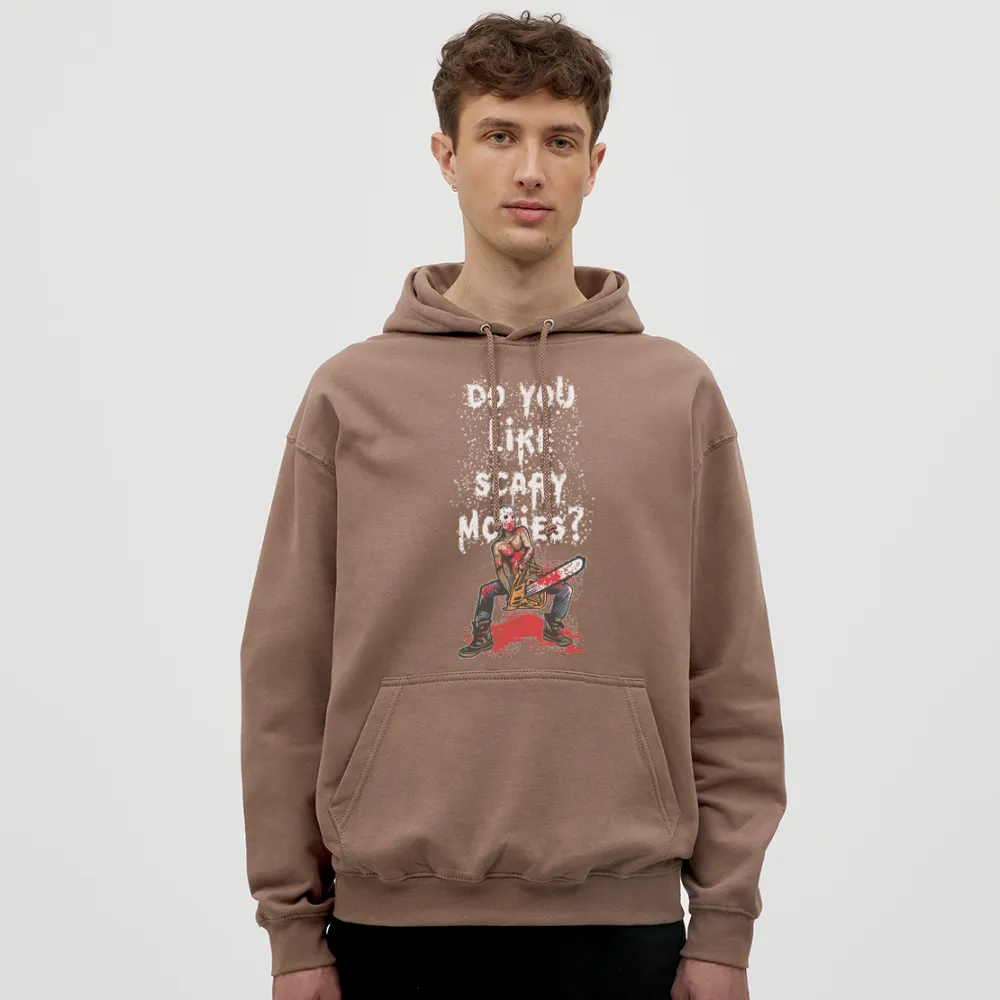Sweat-shirt à capuche unisexe "Scary movies"
