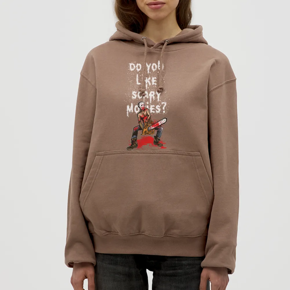 Sweat-shirt à capuche unisexe "Scary movies"