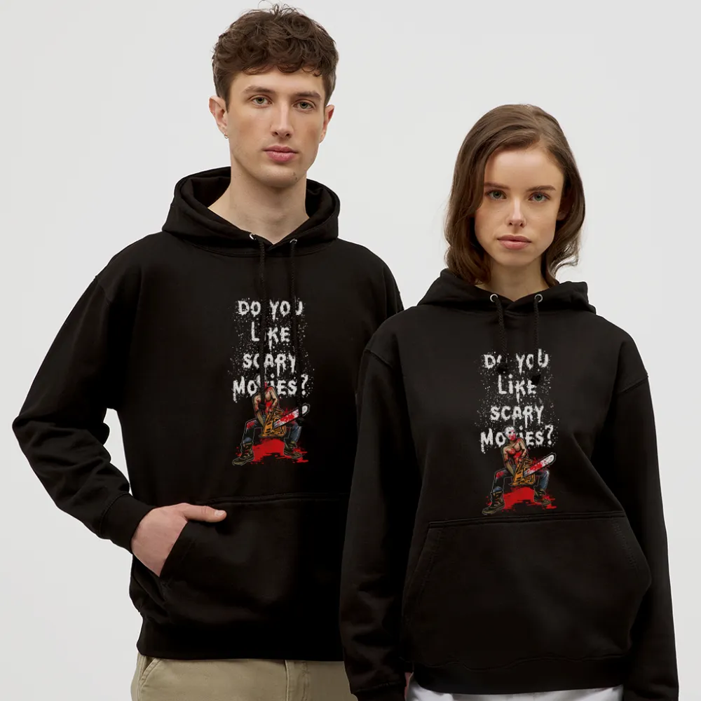 Sweat-shirt à capuche unisexe "Scary movies"