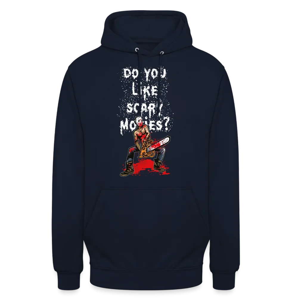 Sweat-shirt à capuche unisexe "Scary movies"