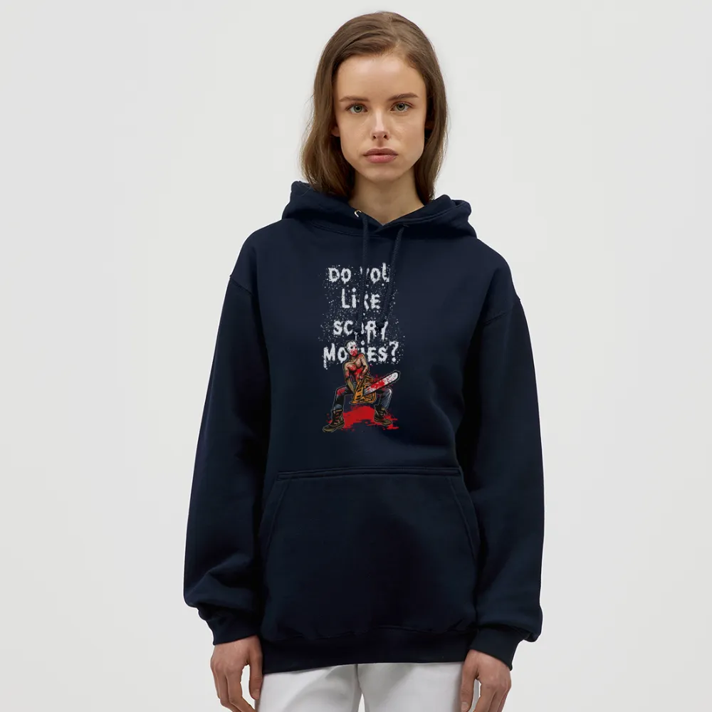 Sweat-shirt à capuche unisexe "Scary movies"