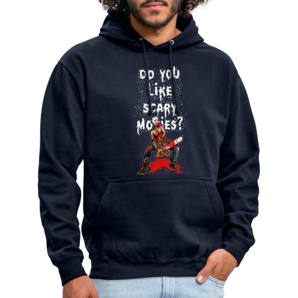 Sweat-shirt à capuche unisexe "Scary movies"