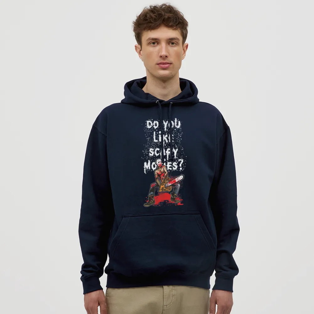 Sweat-shirt à capuche unisexe "Scary movies"