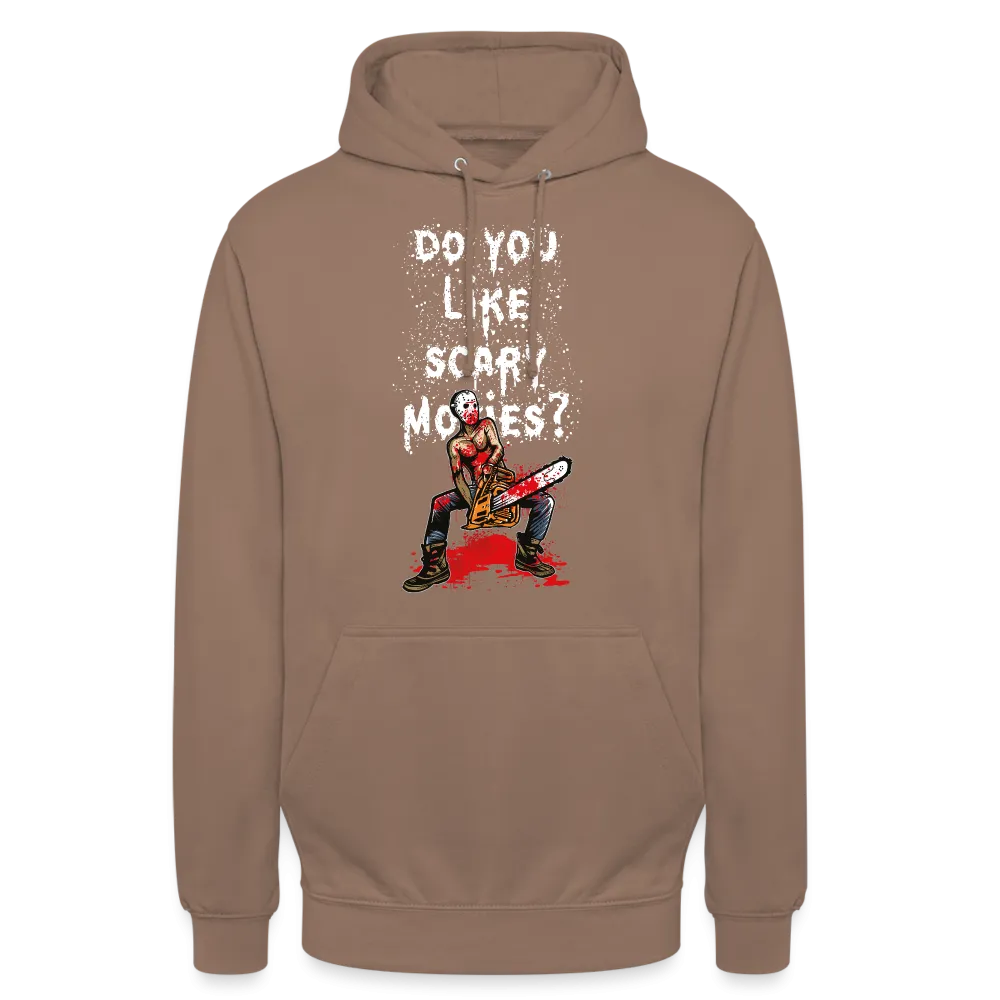 Sweat-shirt à capuche unisexe "Scary movies"