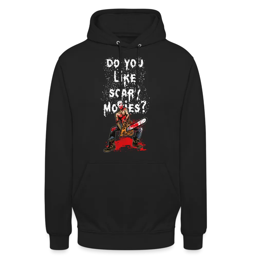 Sweat-shirt à capuche unisexe "Scary movies"