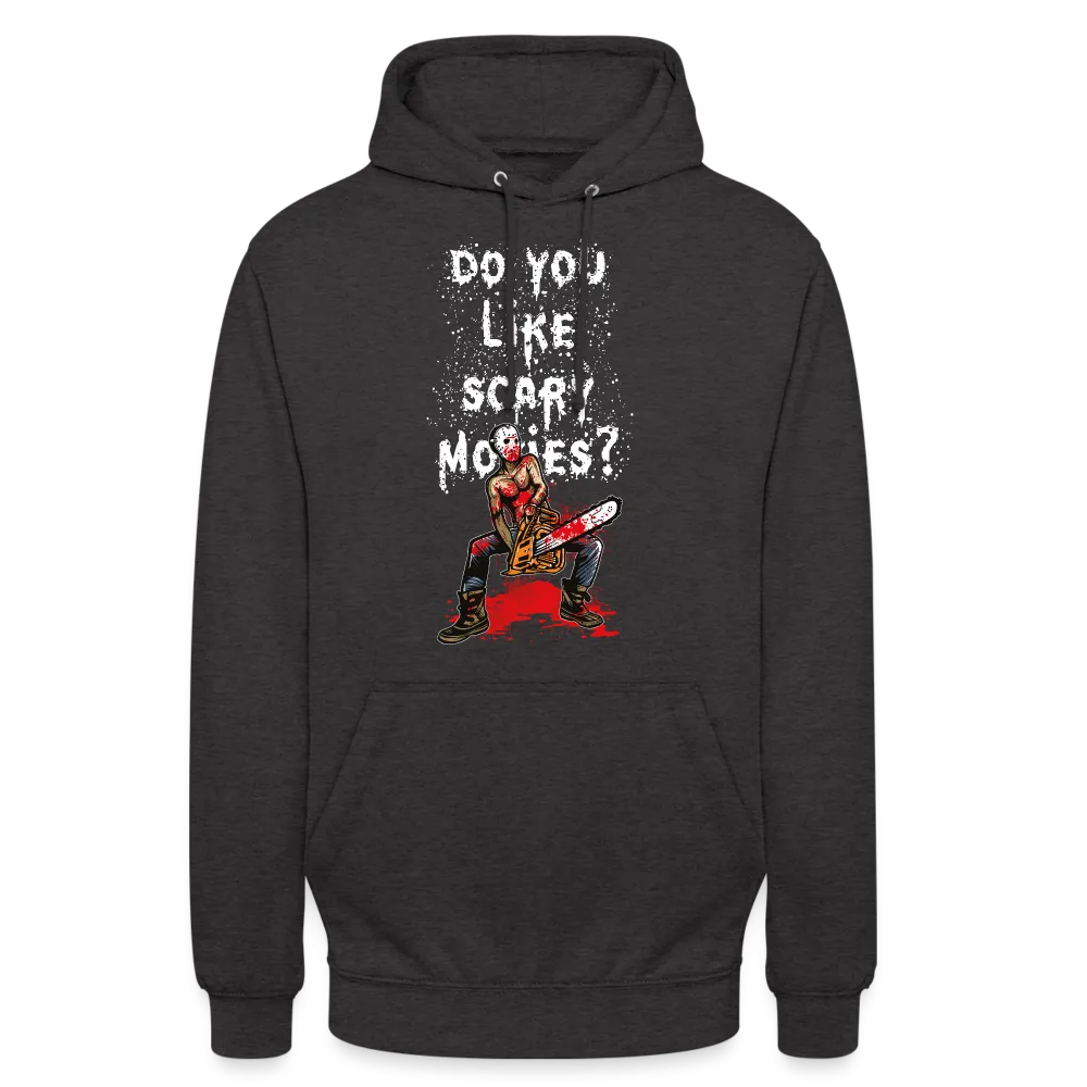 Sweat-shirt à capuche unisexe "Scary movies"