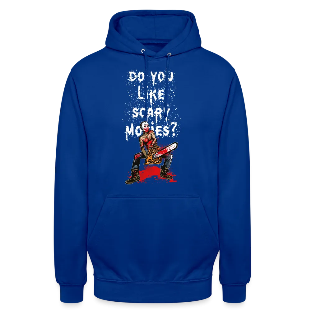 Sweat-shirt à capuche unisexe "Scary movies"