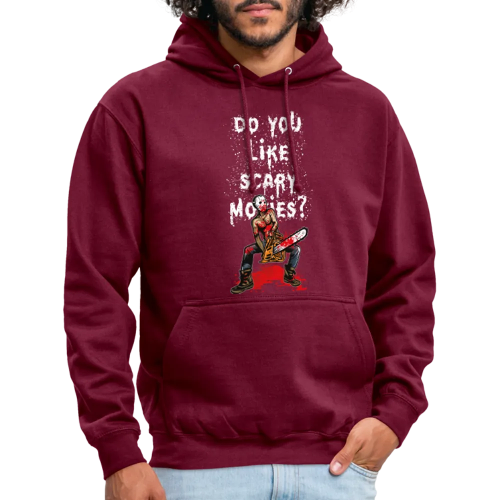 Sweat-shirt à capuche unisexe "Scary movies"