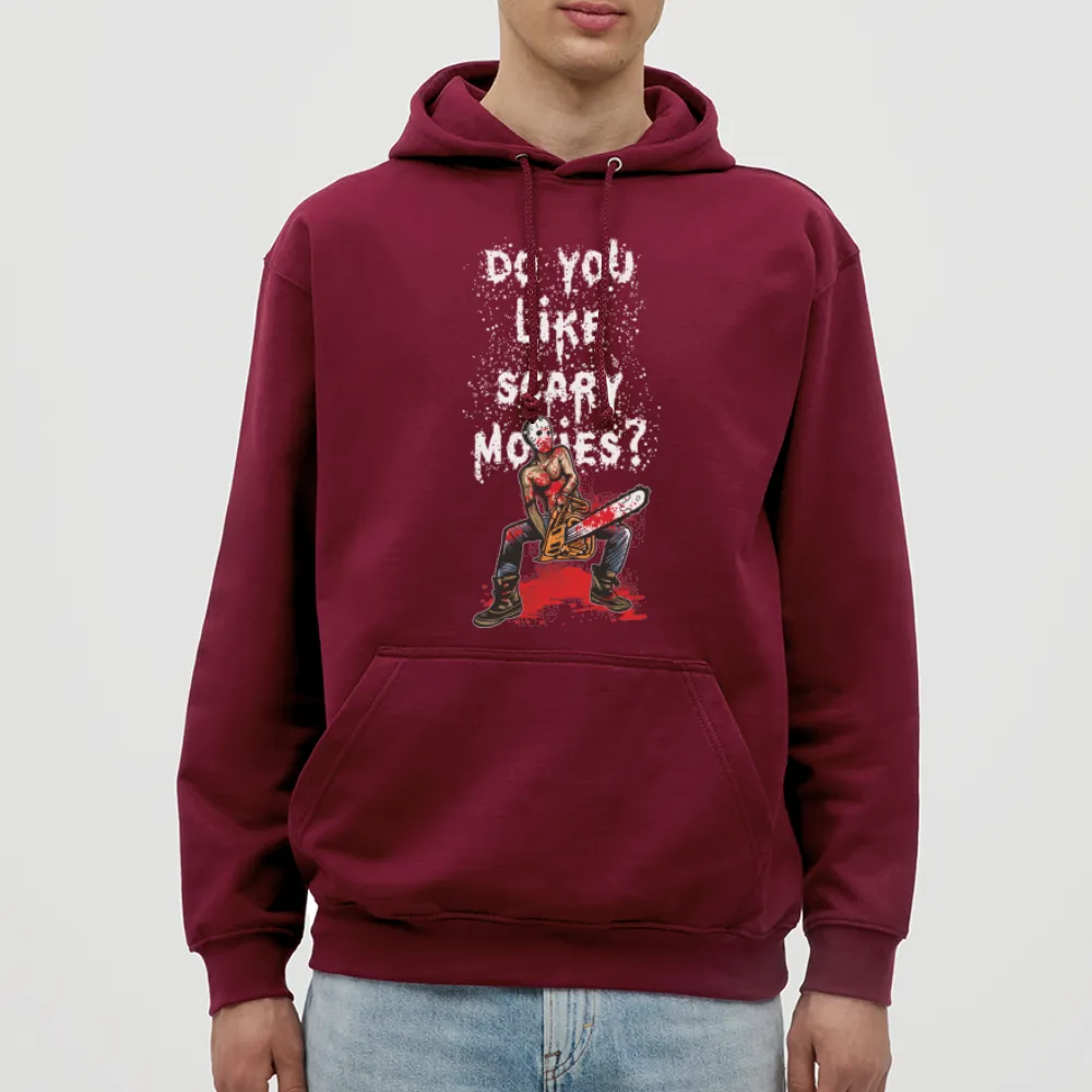 Sweat-shirt à capuche unisexe "Scary movies"