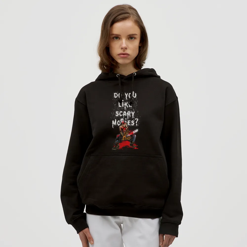 Sweat-shirt à capuche unisexe "Scary movies"