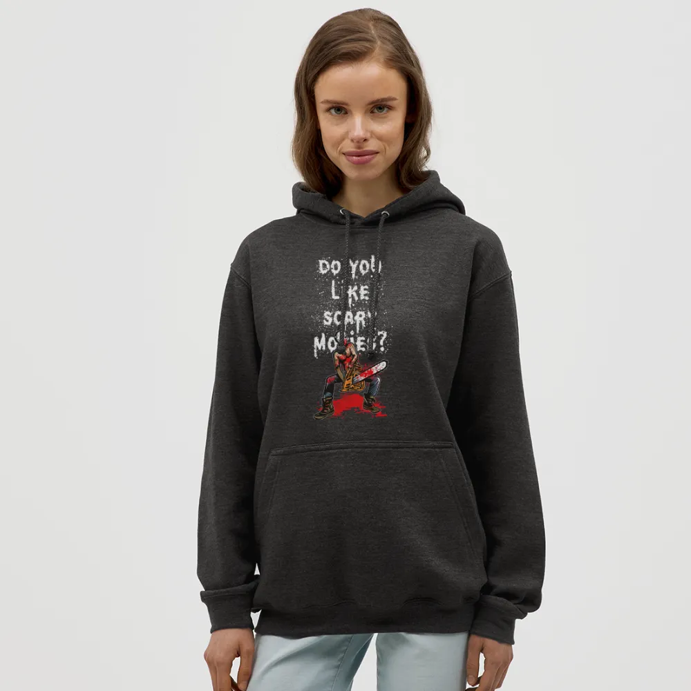 Sweat-shirt à capuche unisexe "Scary movies"