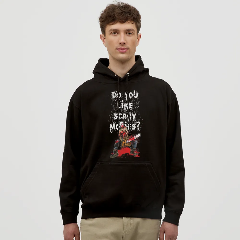 Sweat-shirt à capuche unisexe "Scary movies"