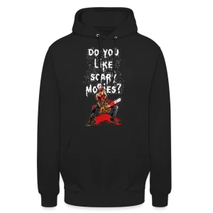 Sweat-shirt à capuche unisexe "Scary movies"