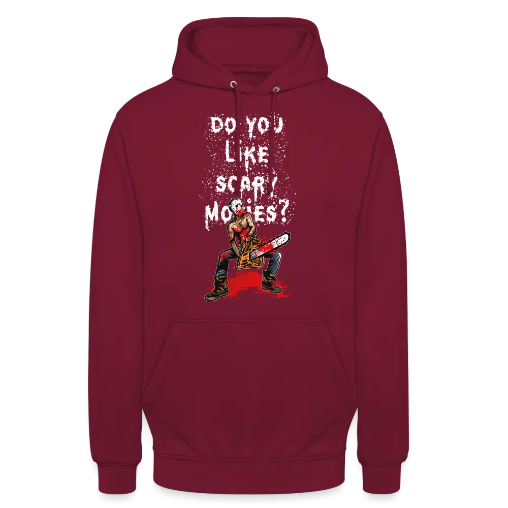 Sweat-shirt à capuche unisexe "Scary movies"