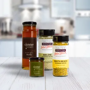 Sweet & Salty Spice Blends and Infused Honey Sampler Pack