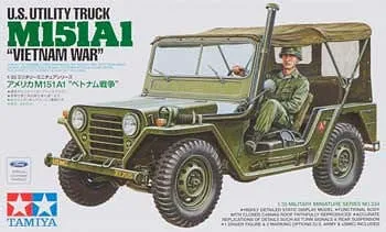 TAMIYA 35334 1/35 Utility Truck M151A1 Vietnam War