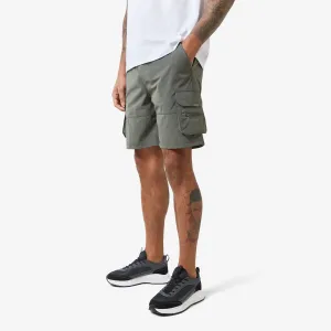 Tech Stretch Poly Utility Short | Khaki