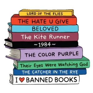 TFND Banned Books Sticker