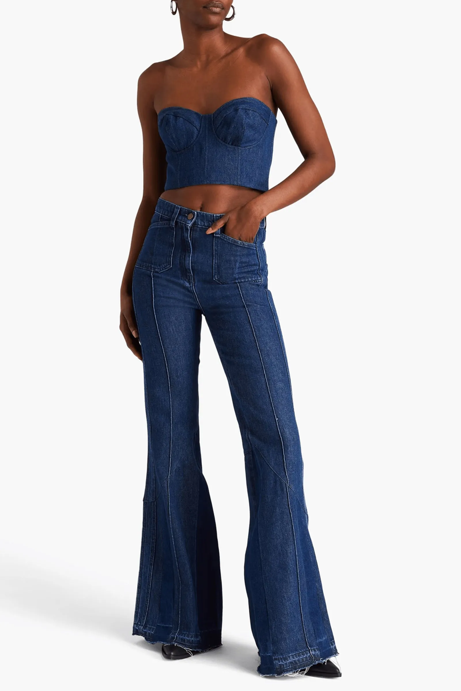 The 1970s High-rise Flared Jeans