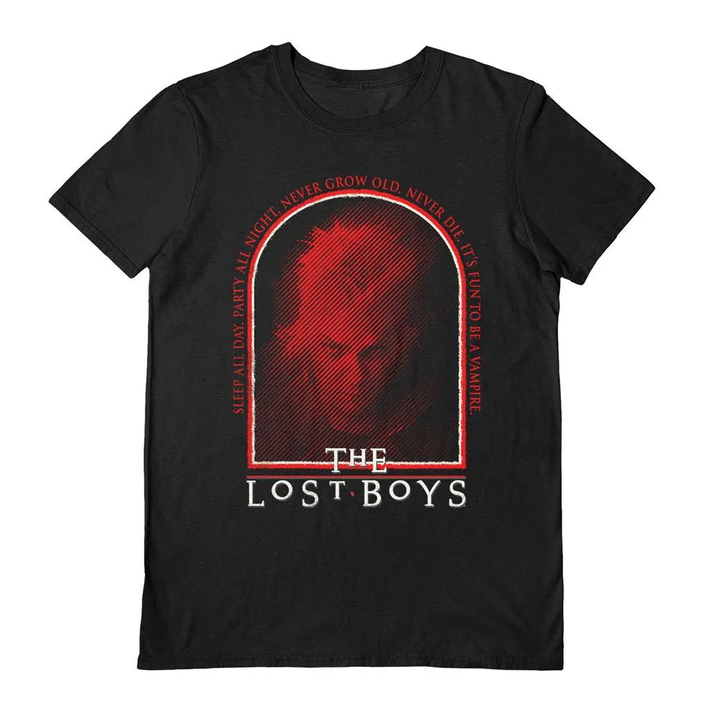 The Lost Boys (Never Grow Old) Black Unisex T-Shirt Small