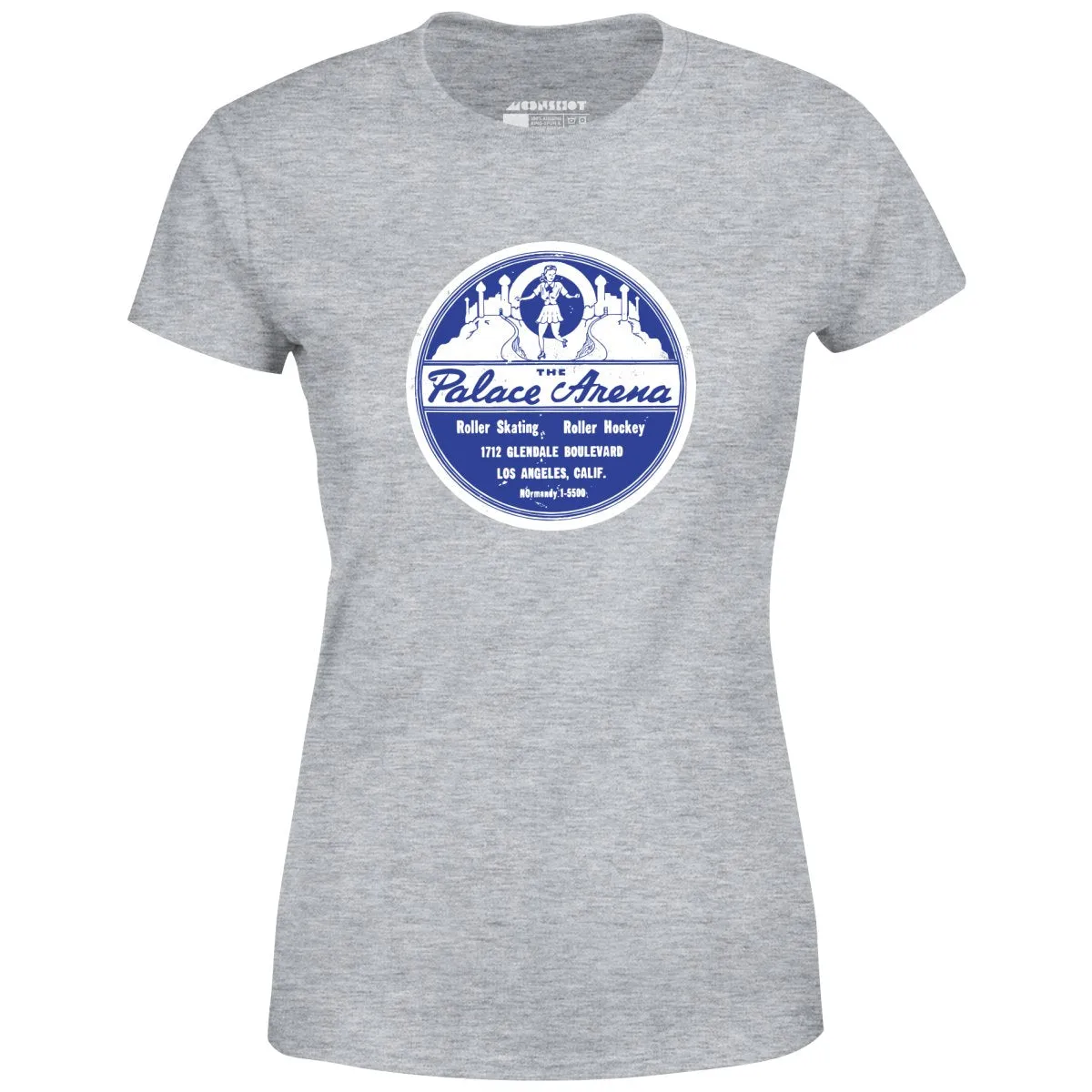 The Palace Arena - Los Angeles, CA - Vintage Roller Rink - Women's T-Shirt