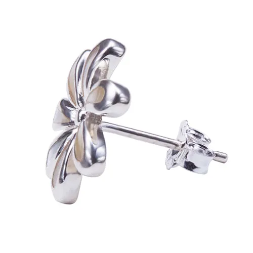 Tiare with Mother-of-pearl Inlay Earring Post Style
