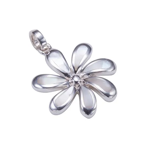 Tiare with Mother-of-pearl Inlay Pendant (Chain Sold Separately)