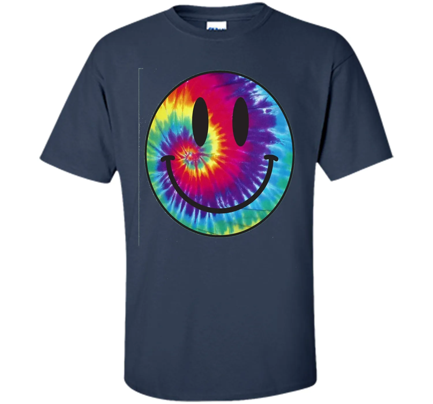 Tie Dye Smiley Face T Shirt | Tie Dye Tee Shirts