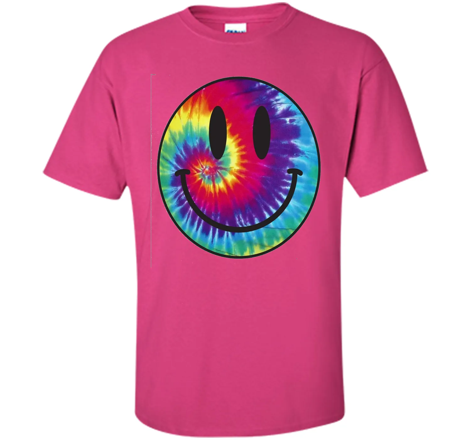 Tie Dye Smiley Face T Shirt | Tie Dye Tee Shirts