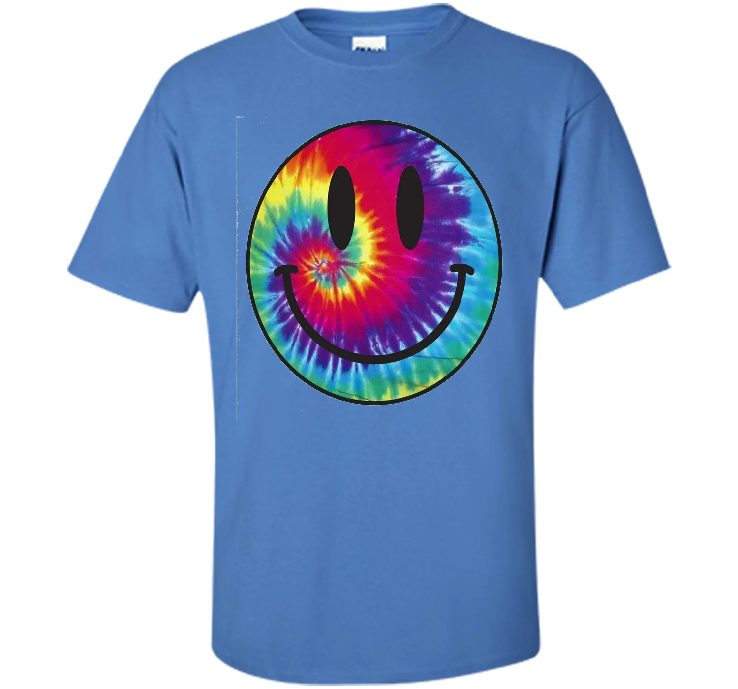 Tie Dye Smiley Face T Shirt | Tie Dye Tee Shirts