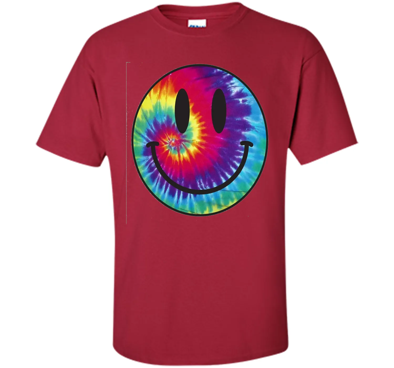 Tie Dye Smiley Face T Shirt | Tie Dye Tee Shirts