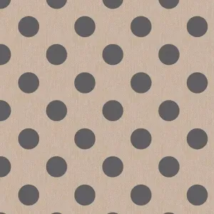 Tilda Chambray Dots - Charcoal
