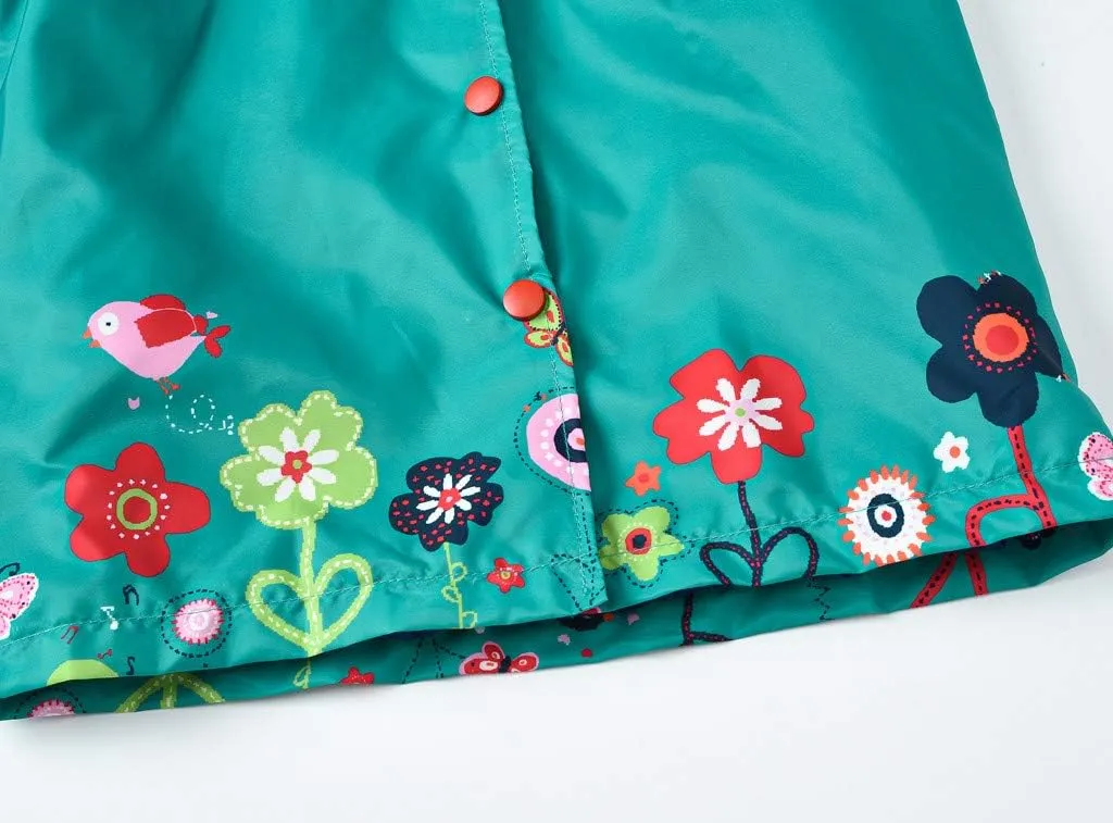 Toddler Boys Girls Rain Jackets Little Kid?? Waterproof Hoodie Raincoats Windbreaker Trendy Casual Outerwear Jacket