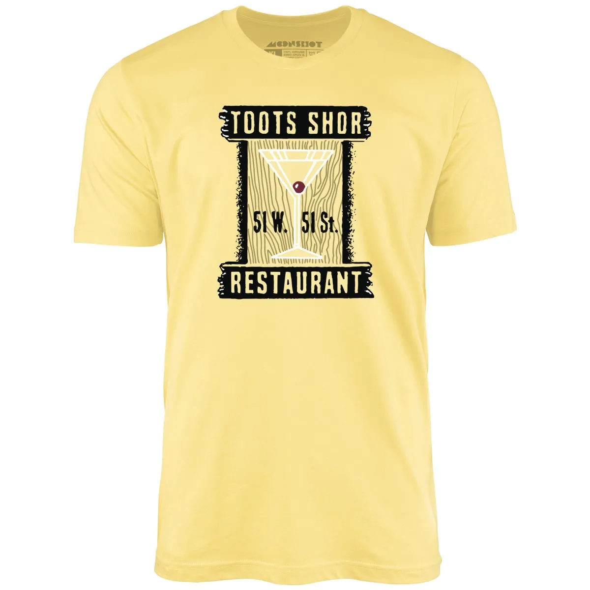 Toots Shor - Manhattan, NY - Vintage Restaurant - Unisex T-Shirt