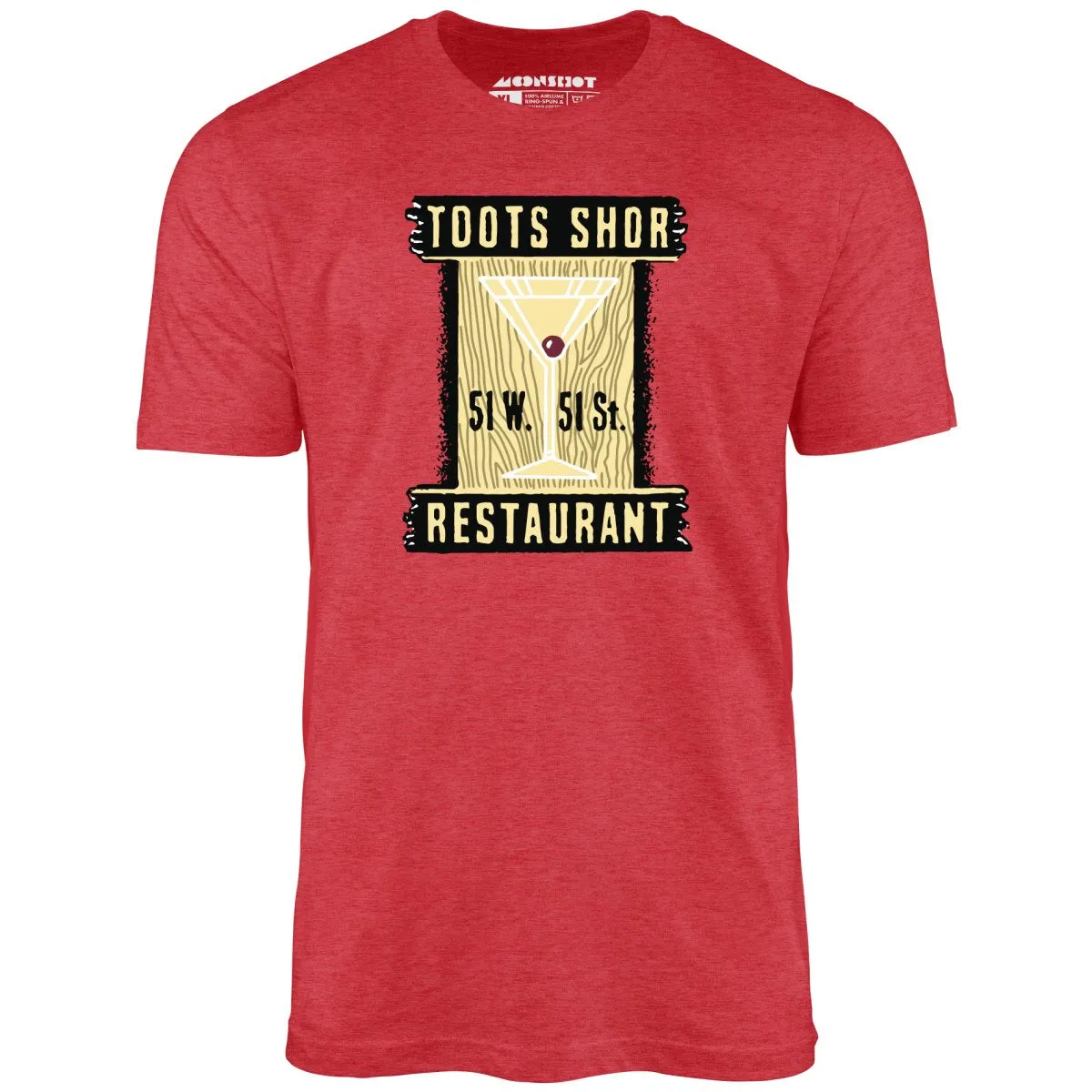 Toots Shor - Manhattan, NY - Vintage Restaurant - Unisex T-Shirt