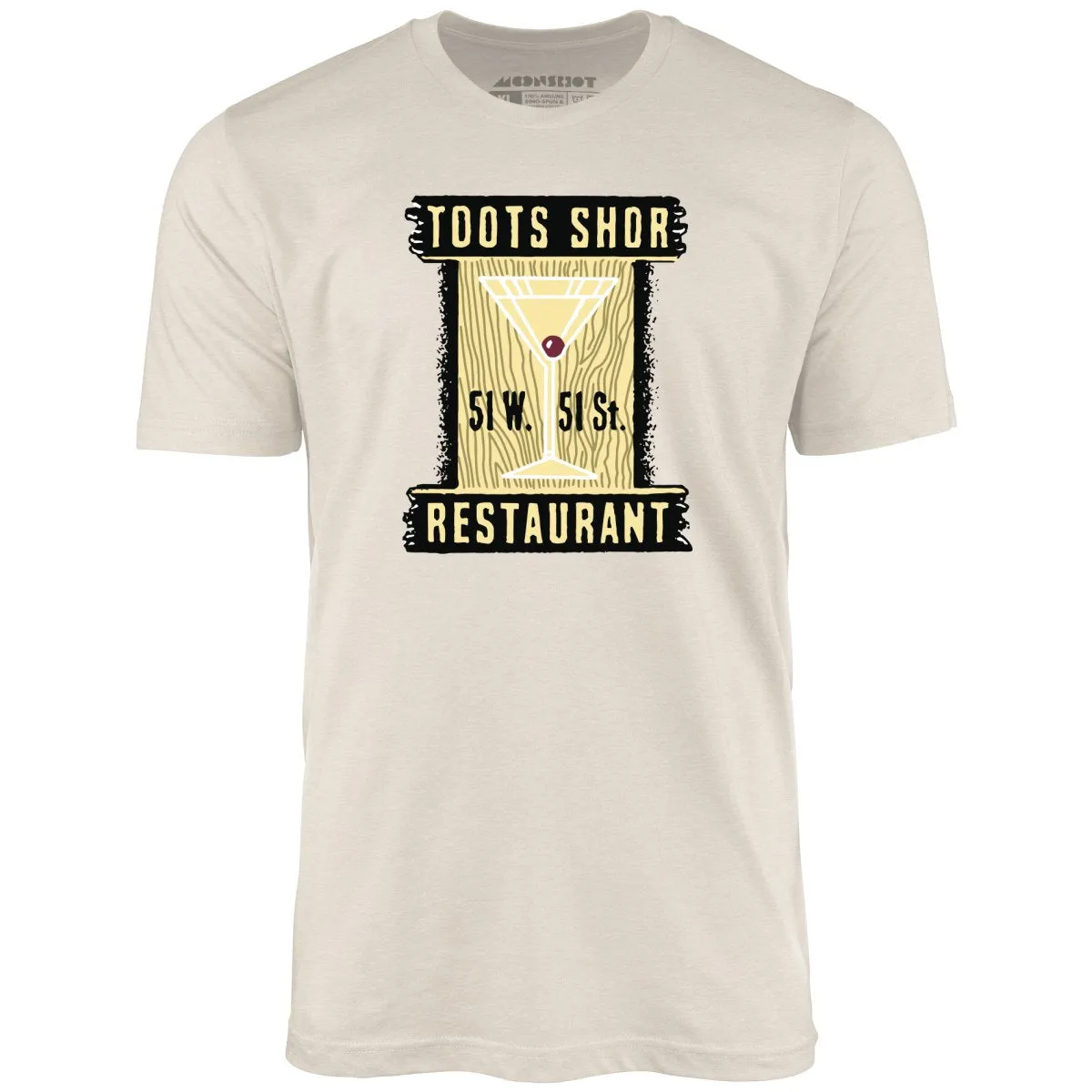 Toots Shor - Manhattan, NY - Vintage Restaurant - Unisex T-Shirt