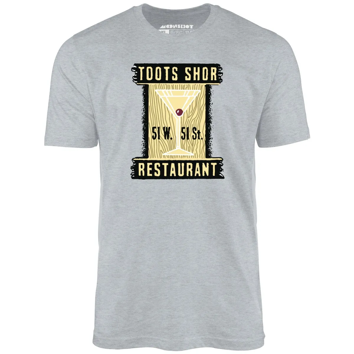 Toots Shor - Manhattan, NY - Vintage Restaurant - Unisex T-Shirt