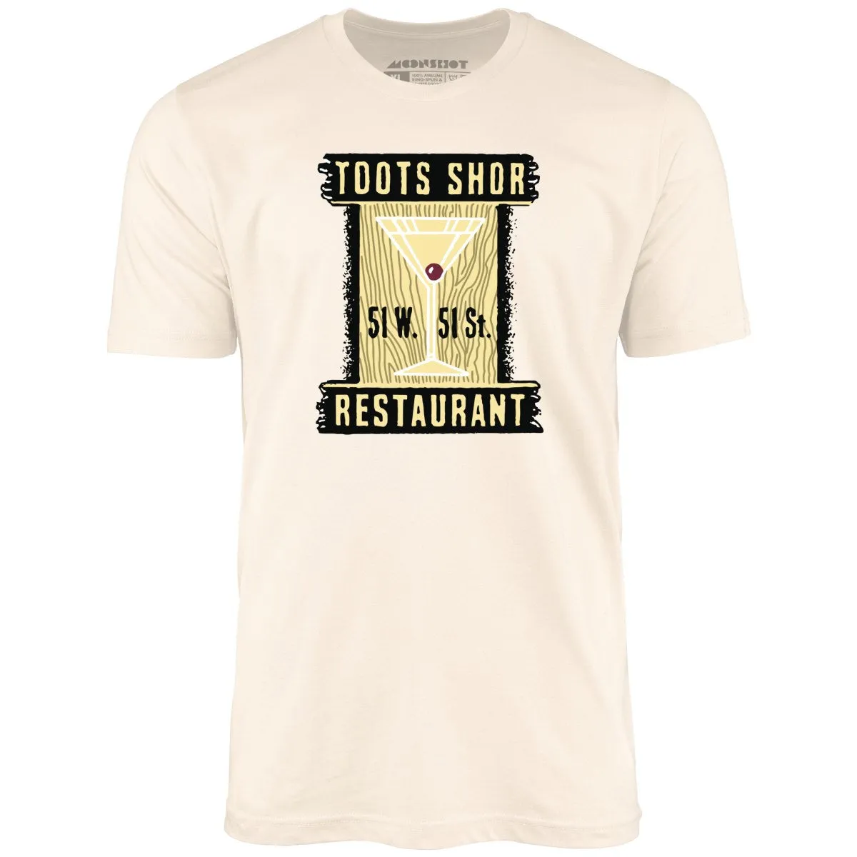 Toots Shor - Manhattan, NY - Vintage Restaurant - Unisex T-Shirt