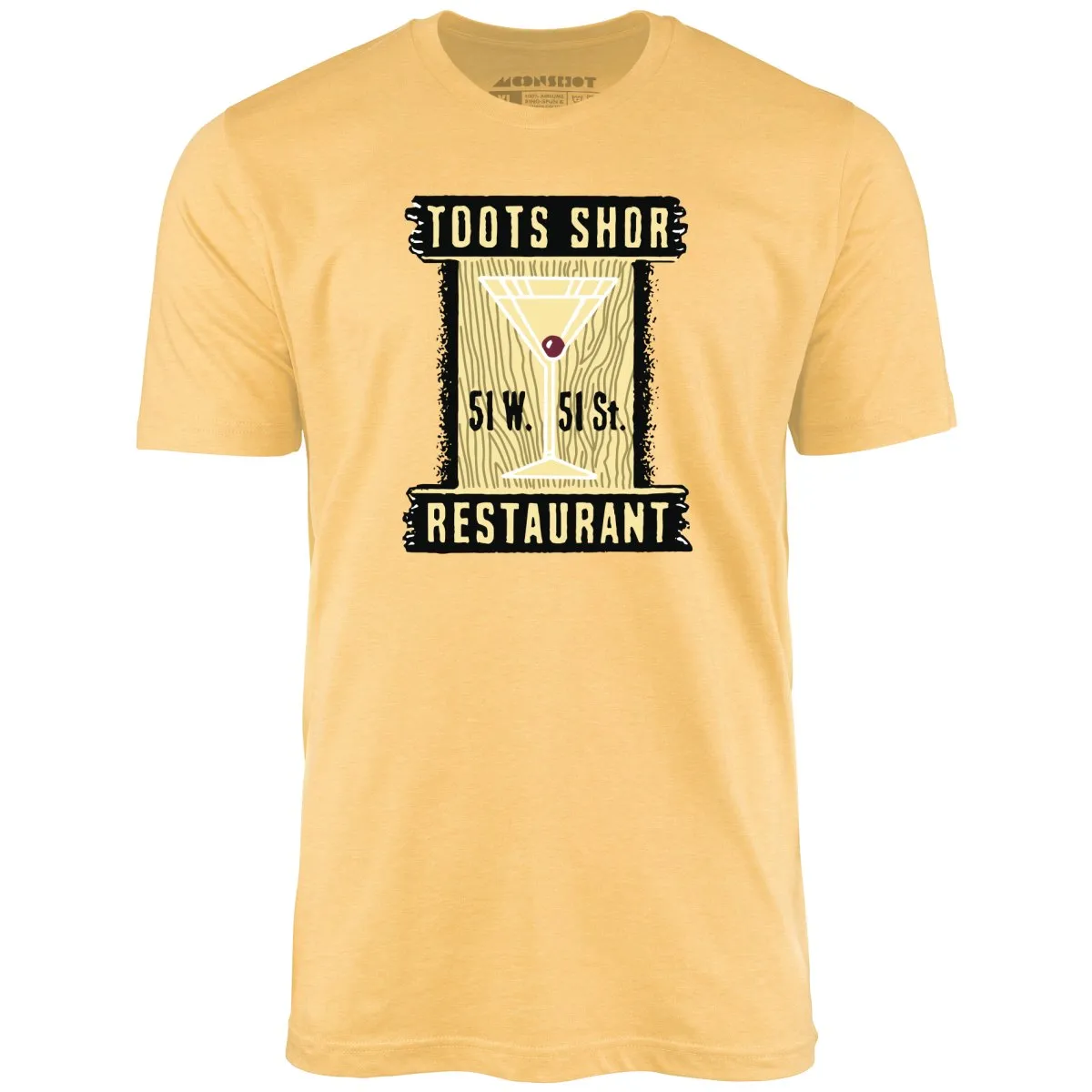 Toots Shor - Manhattan, NY - Vintage Restaurant - Unisex T-Shirt