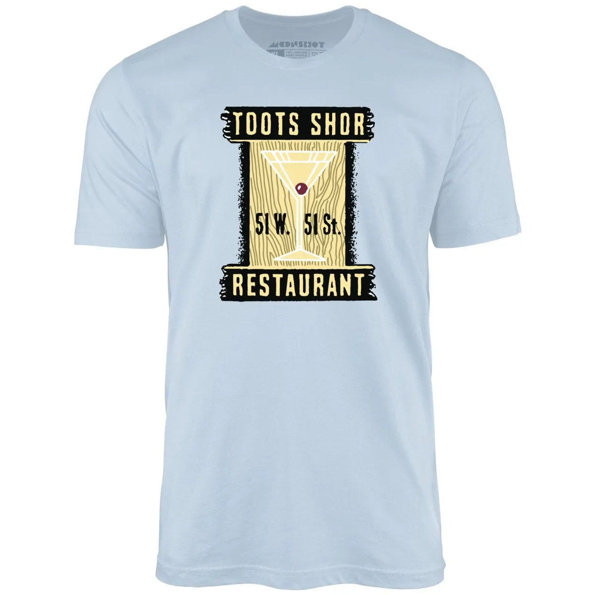 Toots Shor - Manhattan, NY - Vintage Restaurant - Unisex T-Shirt