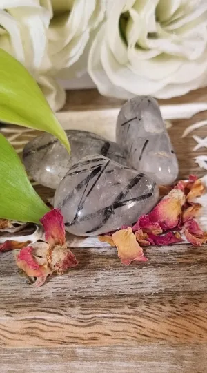Tourmalated Quartz - Reiki Infused