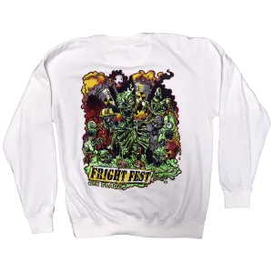 Toxic Zombies Crewneck - White