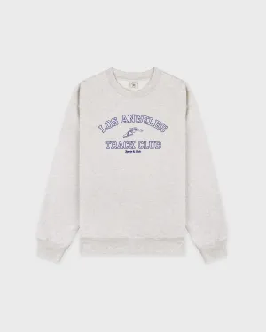Track Club Crewneck - Heather Gray