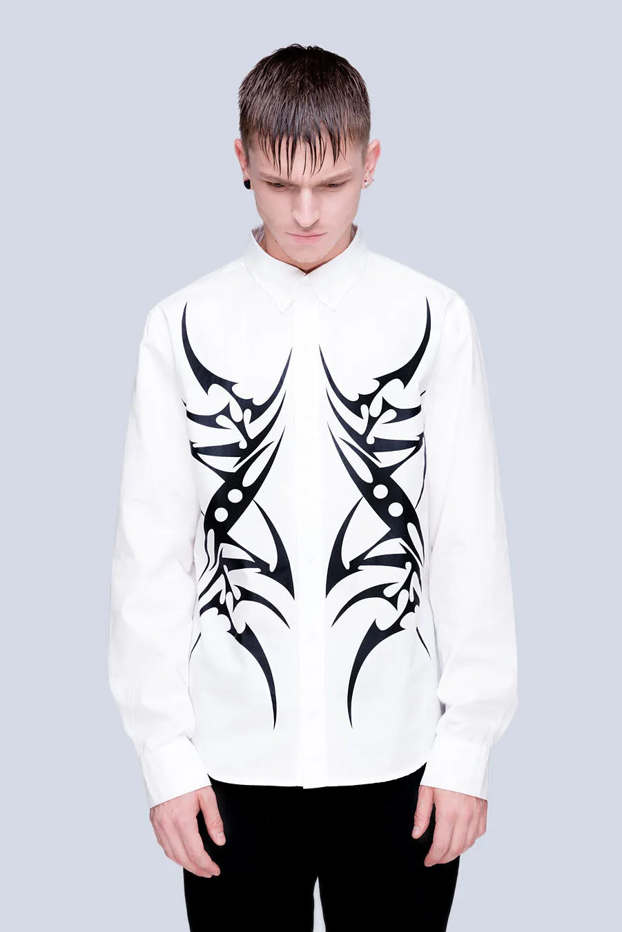 Tribal Buttoned Shirt (W) - Unisex