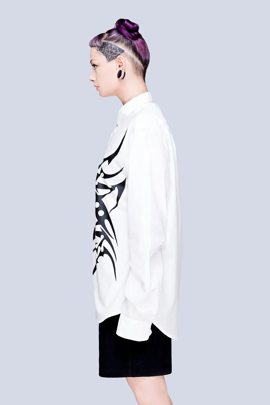 Tribal Buttoned Shirt (W) - Unisex