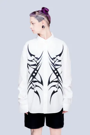 Tribal Buttoned Shirt (W) - Unisex