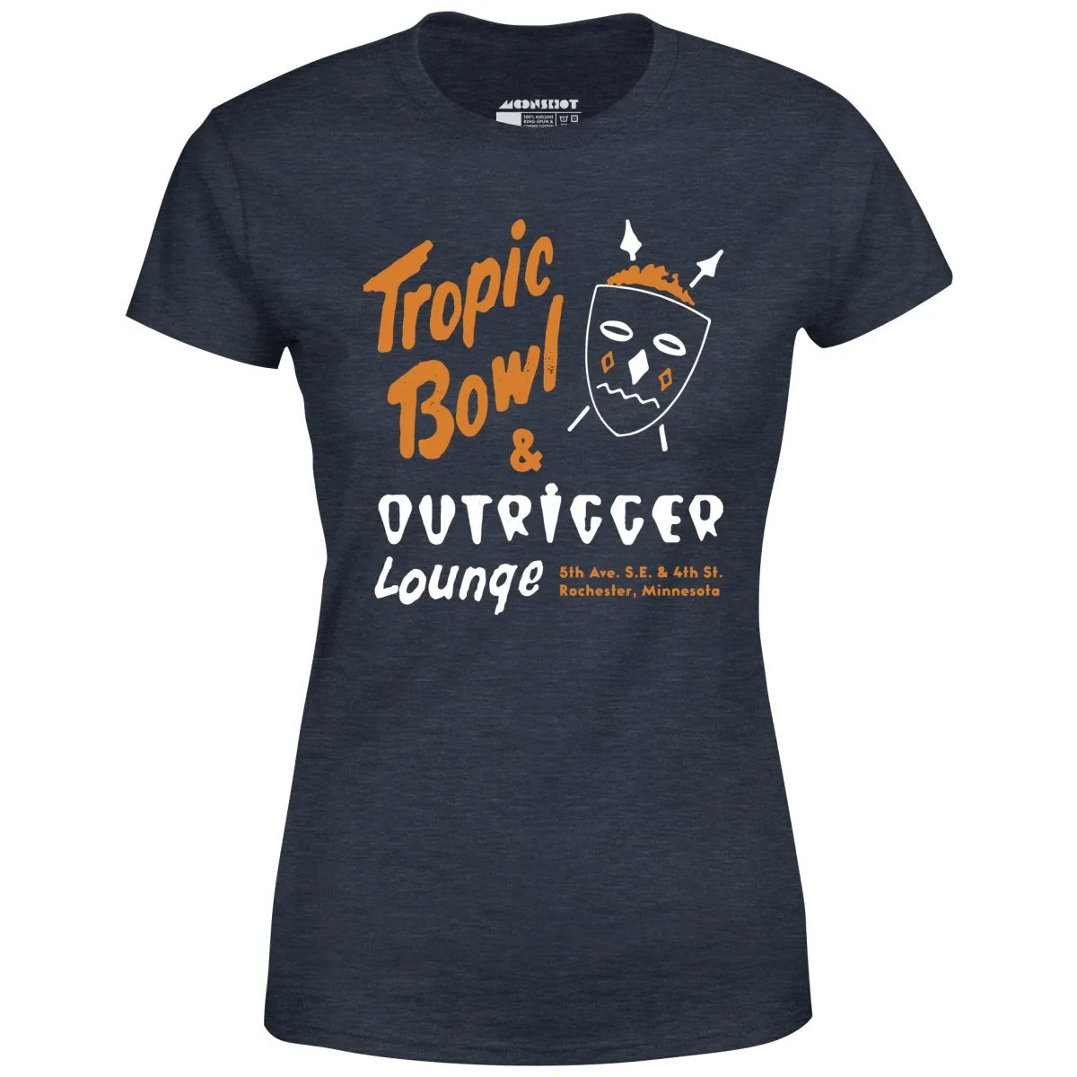 Tropic Bowl - Rochester, MN - Vintage Bowling Alley - Women's T-Shirt